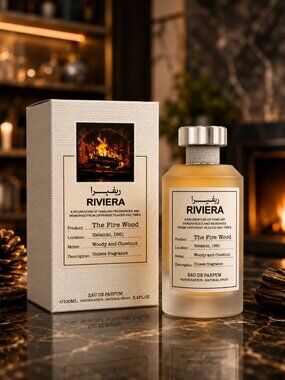 RIVIERA THE FIRE WOOD BY EMPER Eau De Parfum 100ML 3.4FL OZ~ UNISEX
